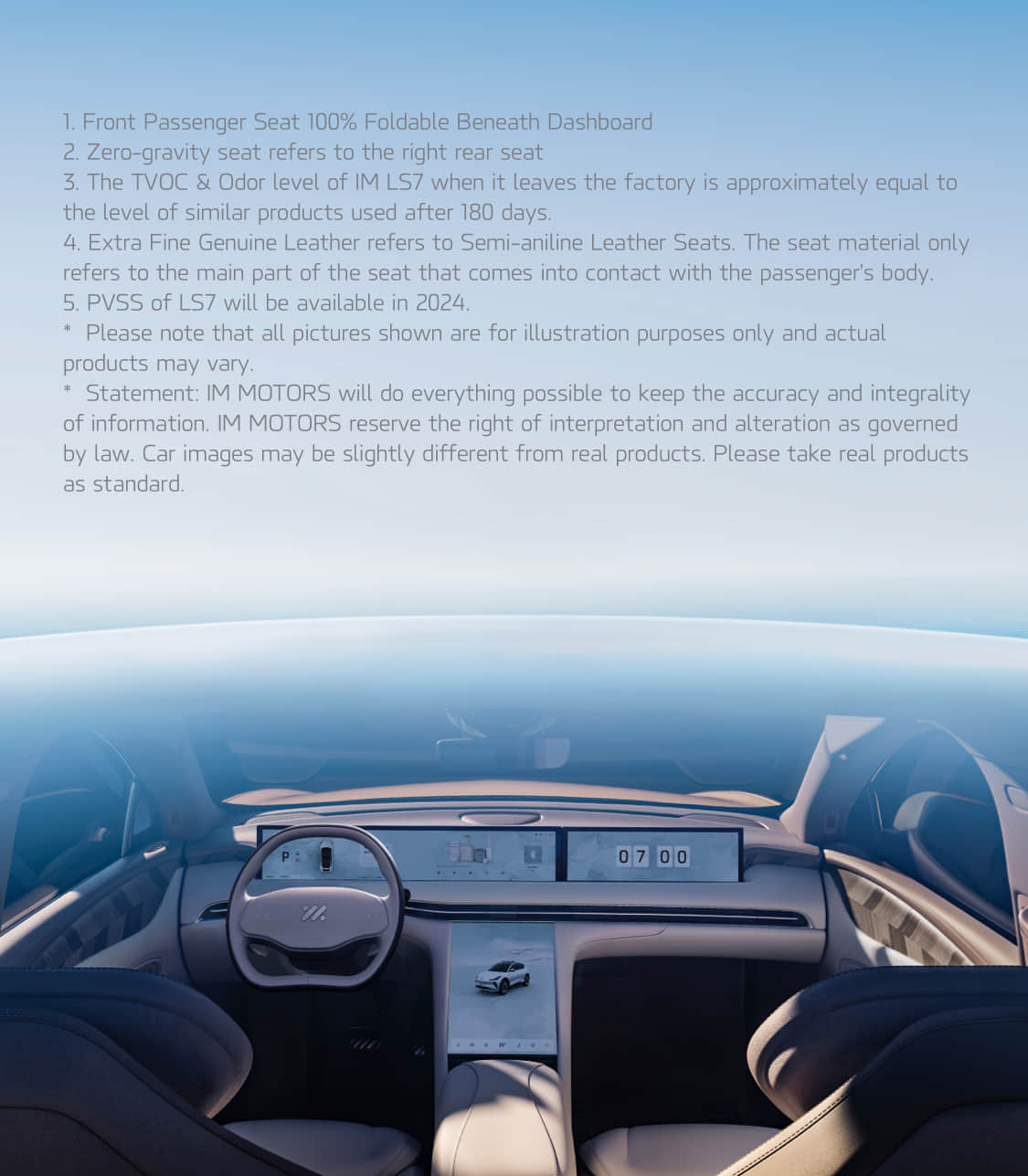 IM LS7 Pure Electric Luxury Large SUV